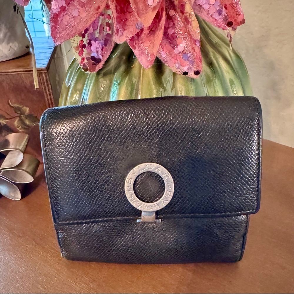 Bvlgari Elegant Black Women's Wallet